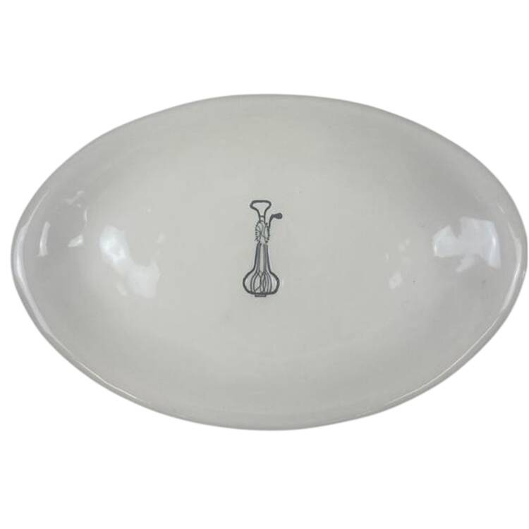 Kitchen Icon 8" Oval Plate