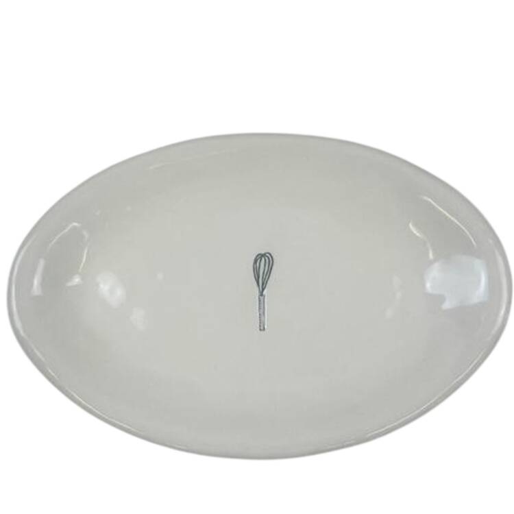 Kitchen Icon 8" Oval Plate