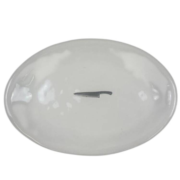 Kitchen Icon 8" Oval Plate