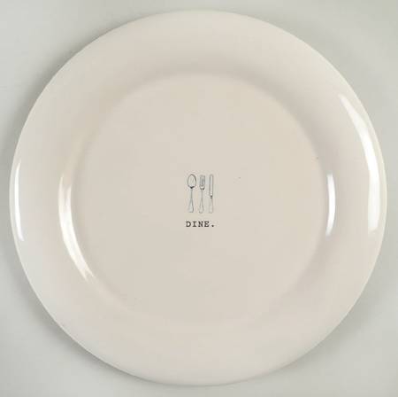 Kitchen Icon Dinner Plate
