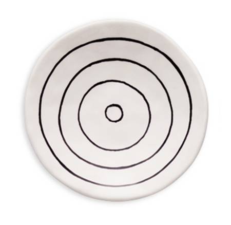 Circle Appetizer Plate