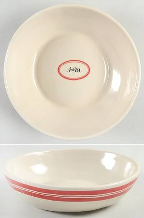 French Picnic 8" Individual Pasta Bowl