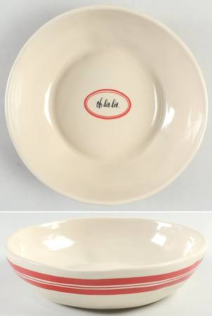 French Picnic 8" Individual Pasta Bowl
