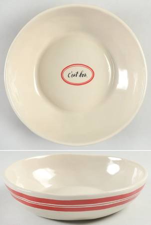 French Picnic 8" Individual Pasta Bowl