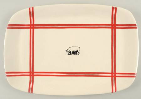 French Picnic 15" Rectangular Serving Platter