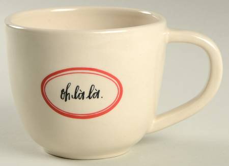French Picnic Latte Mug