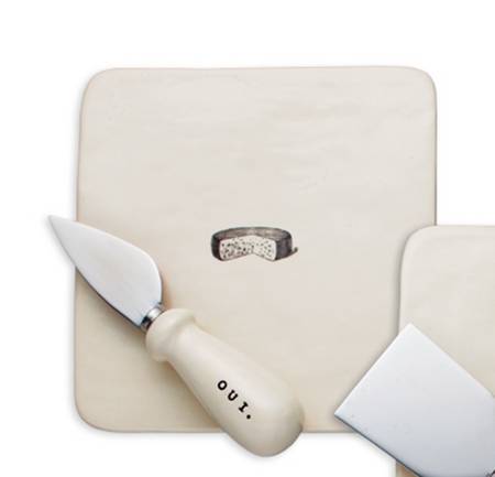 Cheese (Fromage) Cheese Tray & Knife