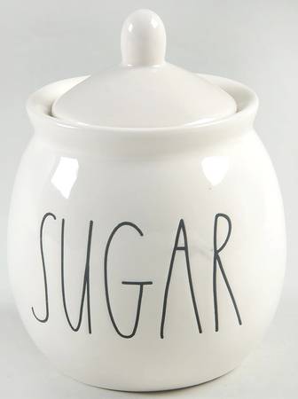Farmhouse Sugar Bowl & Lid