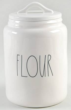 Farmhouse Flour Canister & Lid