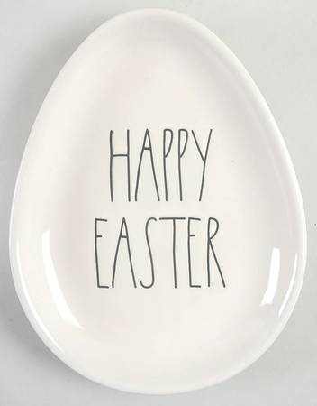 Farmhouse 8" Egg Shape Plate