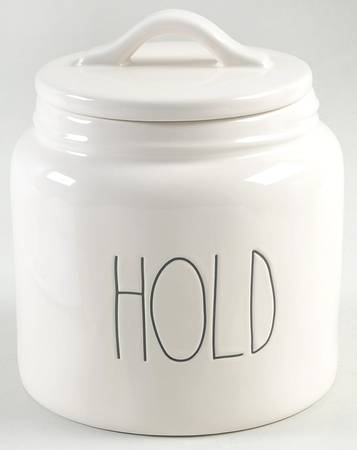 Farmhouse Small Canister & Lid