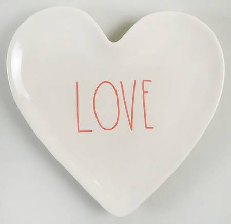 Farmhouse Heart Shaped Dish