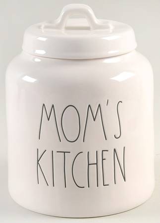 Farmhouse Cookie Jar & Lid
