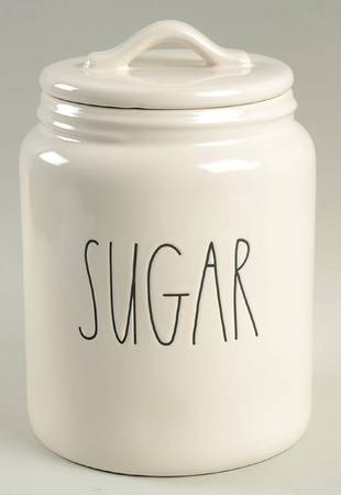 Farmhouse Sugar Canister & Lid