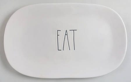 Farmhouse 15" Oval Serving Platter
