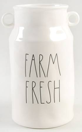 Farmhouse Open Milk Canister