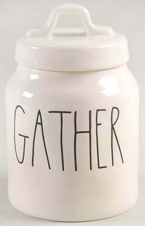Farmhouse Small Canister & Lid