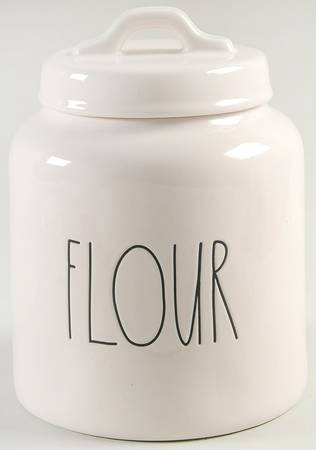 Farmhouse Flour Canister & Lid