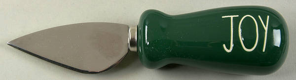 Farmhouse Holiday Cheese Knife with Stainless Blade