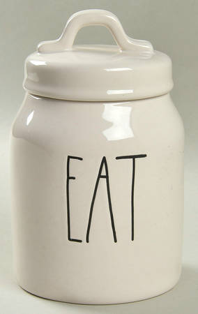 Farmhouse Small Canister & Lid