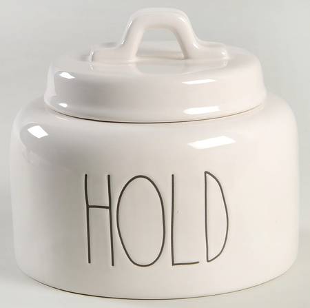 Farmhouse 3" Storage Jar & Lid