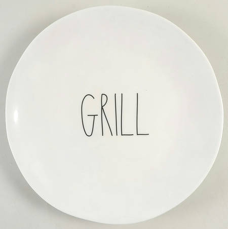 Farmhouse Melamine Dinner Plate