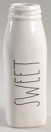 Farmhouse 7" Bottle Bud Vase