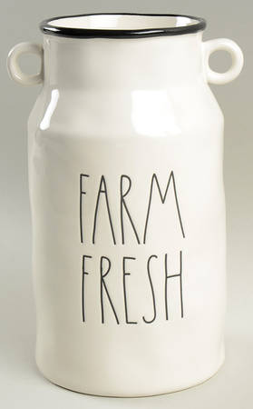 Farmhouse Open Milk Canister