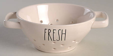 Farmhouse Ceramic Colander