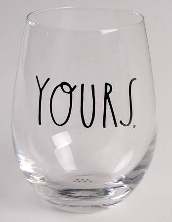 Farmhouse Glassware Stemless Wine