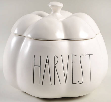 Farmhouse Pumpkin Jar & Lid