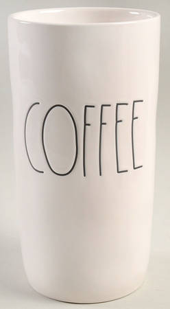 Farmhouse Coffee Canister No Wood Lid