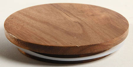 Farmhouse Wood Lid for Coffee Canister