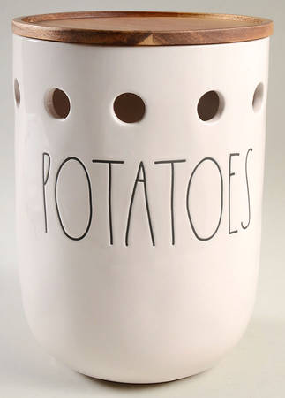 Farmhouse Potato Crock & Lid