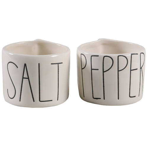 Farmhouse Salt & Pepper Cellar Set