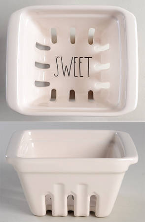 Farmhouse 5" Square Fruit Basket