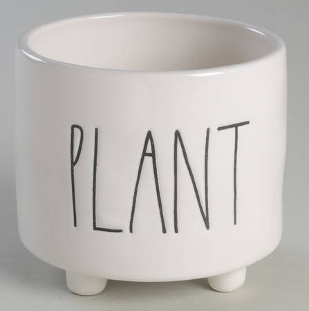 Farmhouse 3" Footed Planter