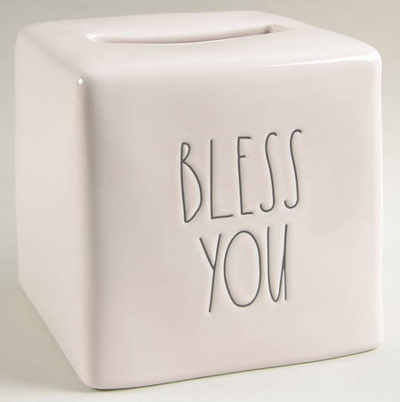 Farmhouse Square Tissue Box Cover