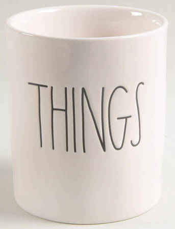 Farmhouse 5" Storage Jar No Lid