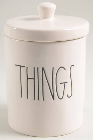 Farmhouse 5" Storage Jar & Lid