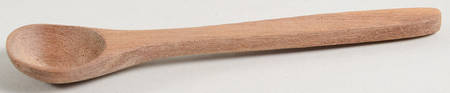 Farmhouse Wood Spoon for Salt Cellar