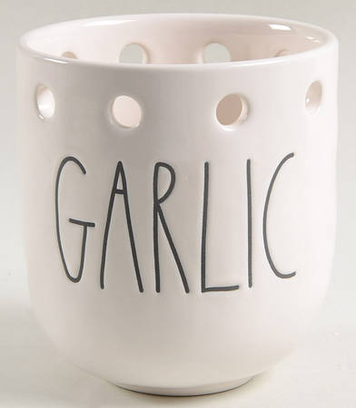Farmhouse Garlic Keeper No Lid