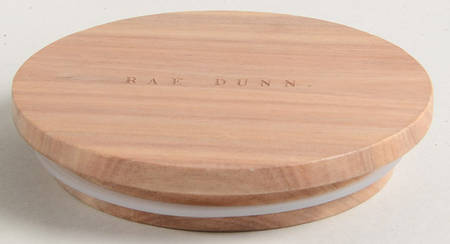 Farmhouse Wood Lid for Tea Canister