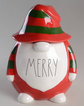Farmhouse Figural Cookie Jar & Lid
