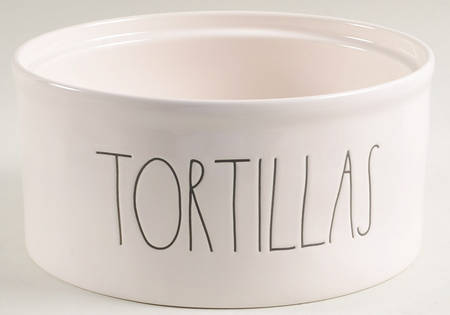 Farmhouse Tortilla Warmer, No Lid