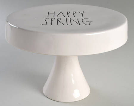 Farmhouse 9" Diameter Pedestal Cake Stand