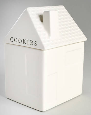 Rae Dunn Kitchenware House Cookie Jar & Lid