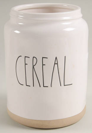 Farmhouse Cereal Canister No Lid