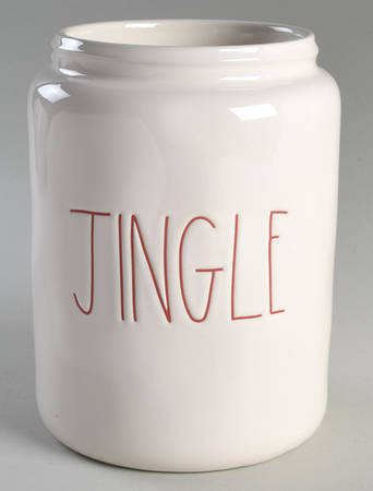 Farmhouse Holiday Treat Jar No Lid