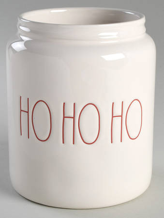 Farmhouse Holiday Treat Jar No Lid